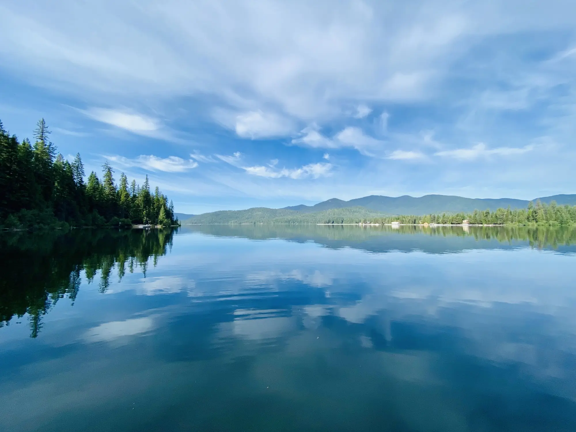 Priest Lake: A mirror to the sky and gateway to year-round outdoor adventures.