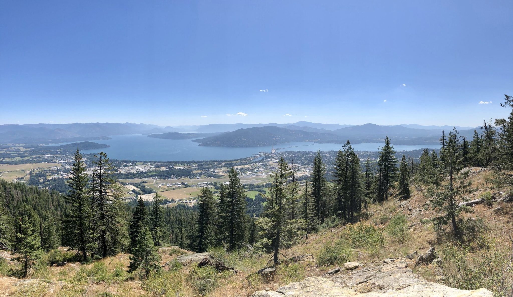 The Mickinnick Trail: a journey to breathtaking views over Lake Pend Oreille.