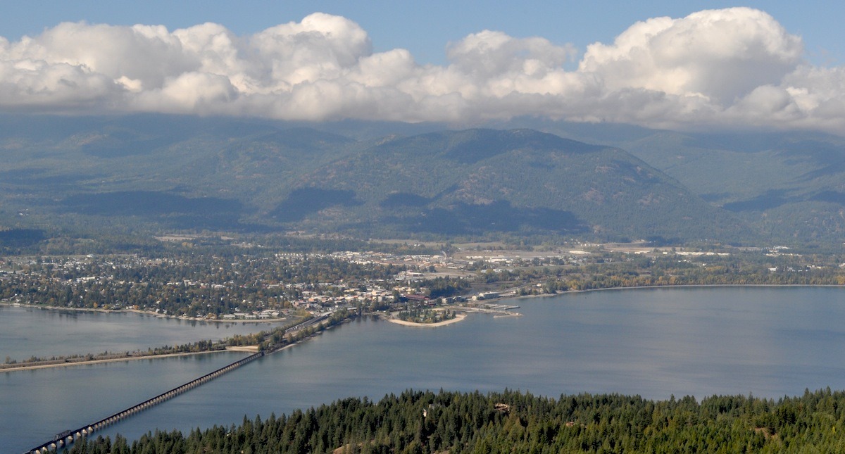 Overlooking Sandpoint from Gold Hill, where every trail tells a story.